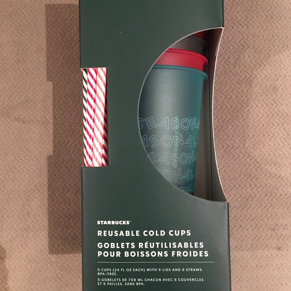 Starbucks Holiday Cold Cups 2019 6pk